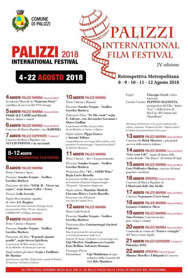 Palizzi International Festival 2018