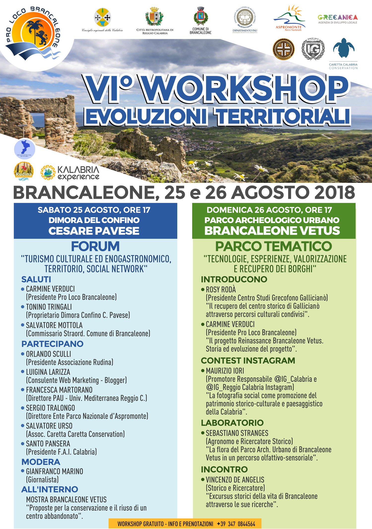 Workshop a Brancaleone