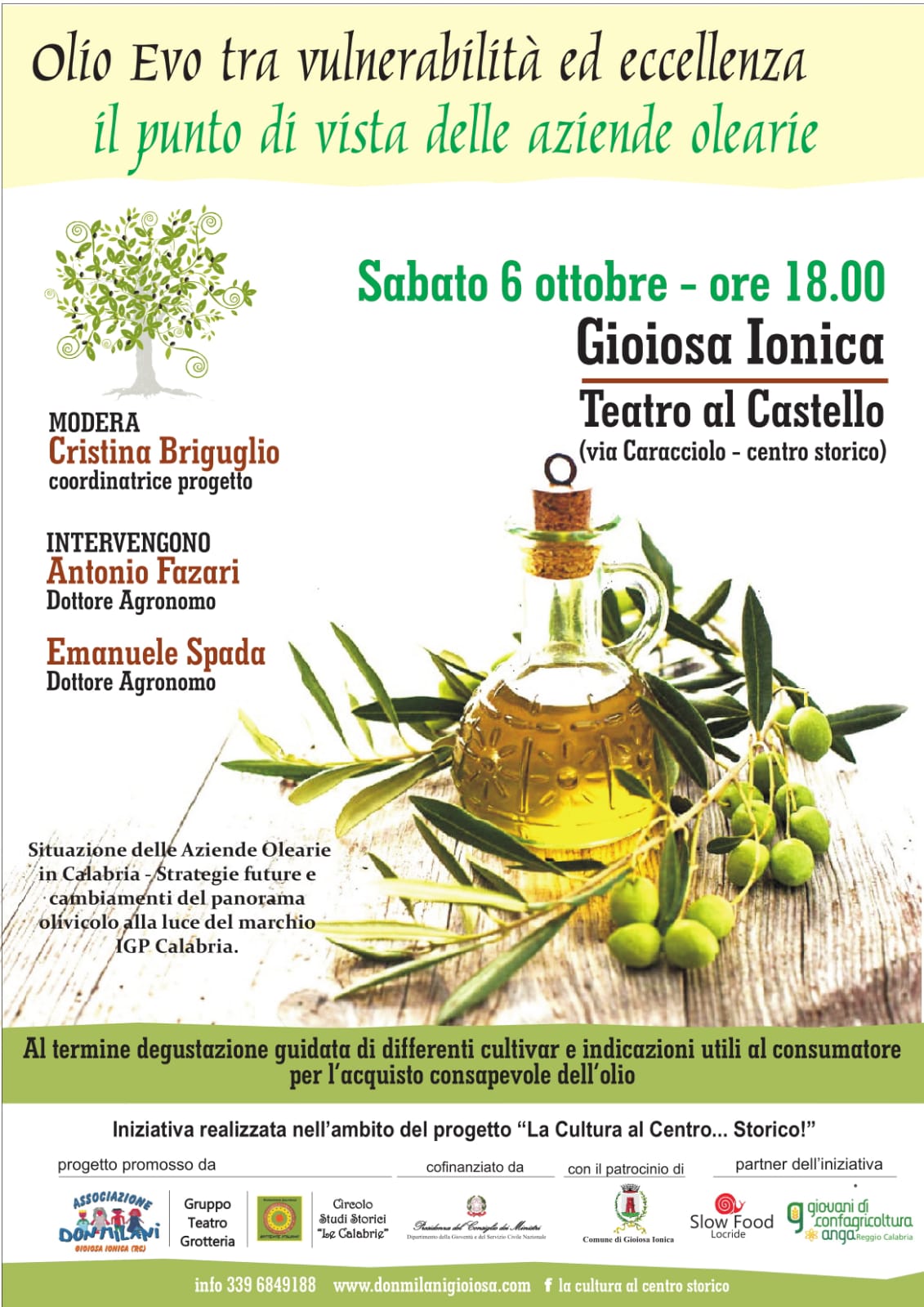 convegno olio evo