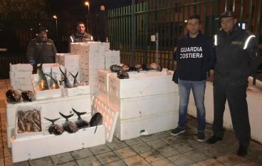 Maxi sequestro di prodotti ittici a Roseto Capo Spulico
