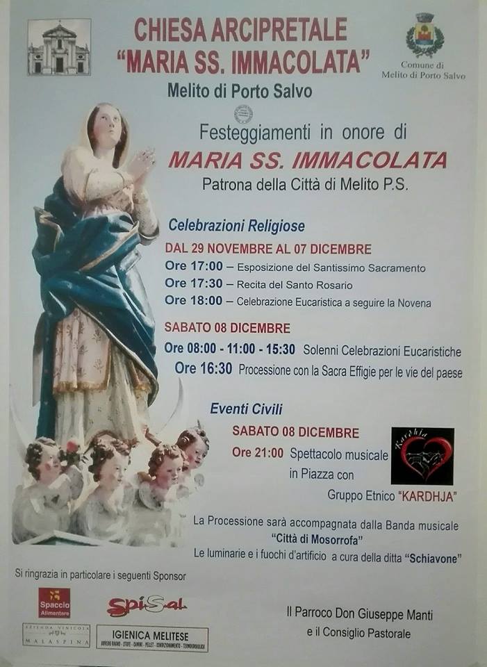 Festa Maria SS Immacolata a Melito