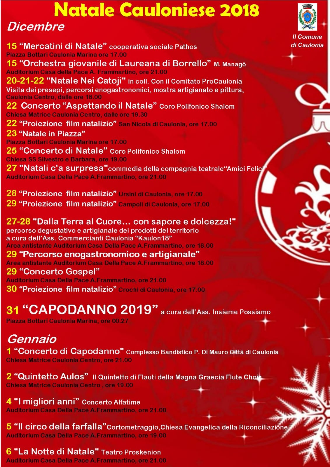 Natale a Caulonia