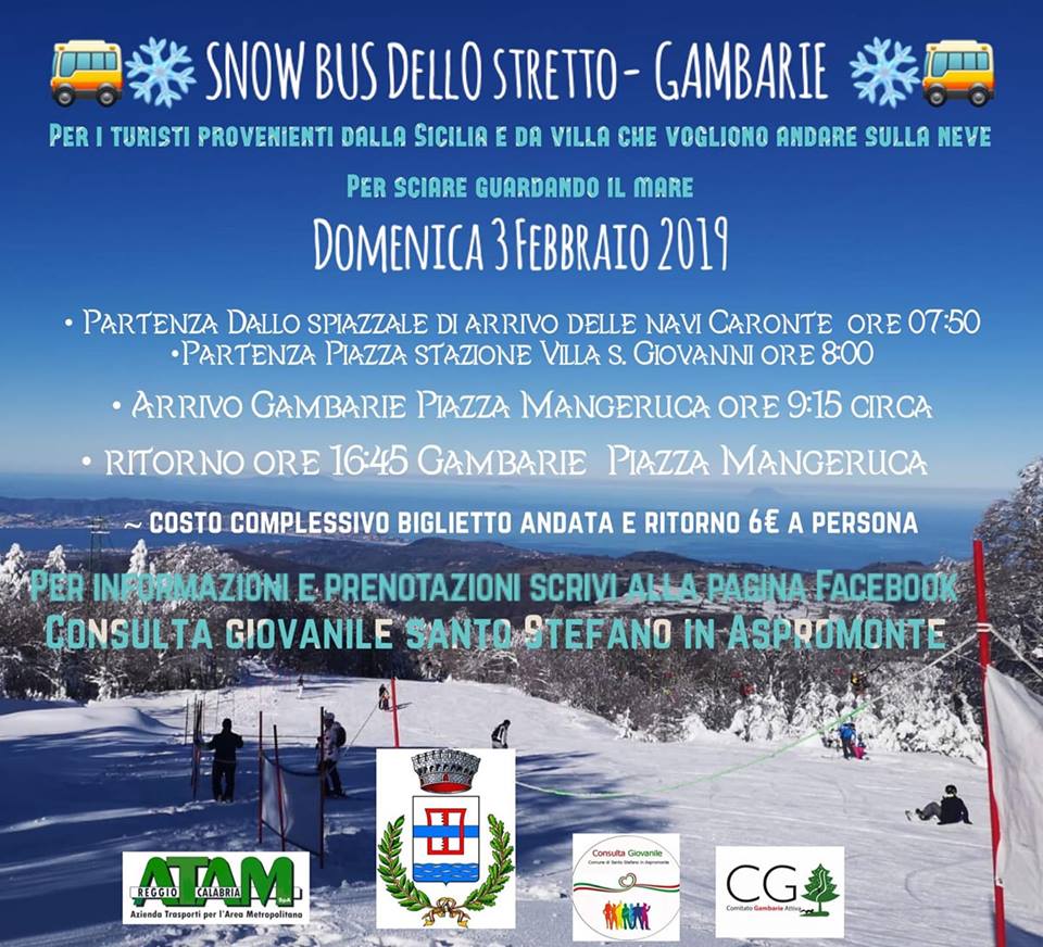 Snow bus dello Stretto