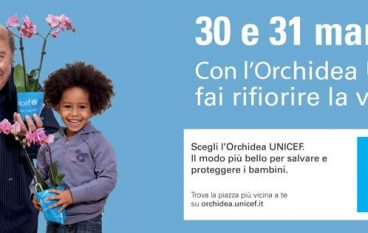 Torna l’Orchidea UNICEF, ecco le piazze