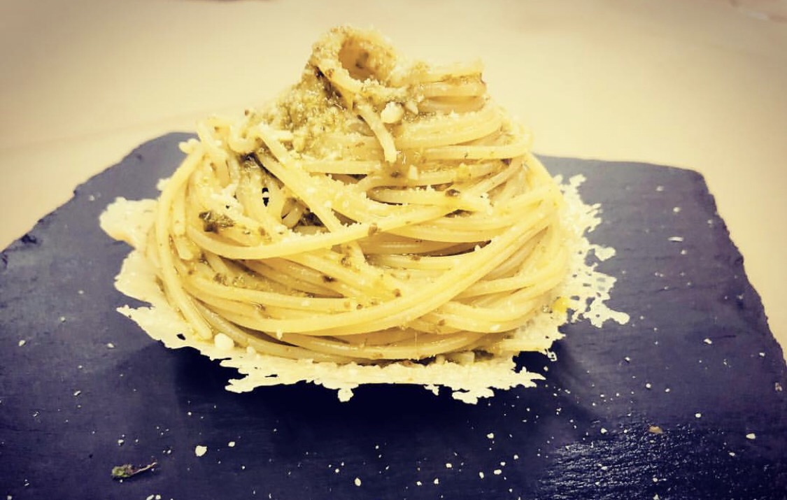 Pasta alla Gricia in versione calabrese