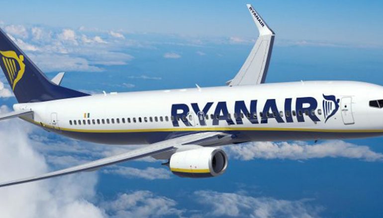 Ryanair aumenta i voli in Calabria per l’estate. Le novità
