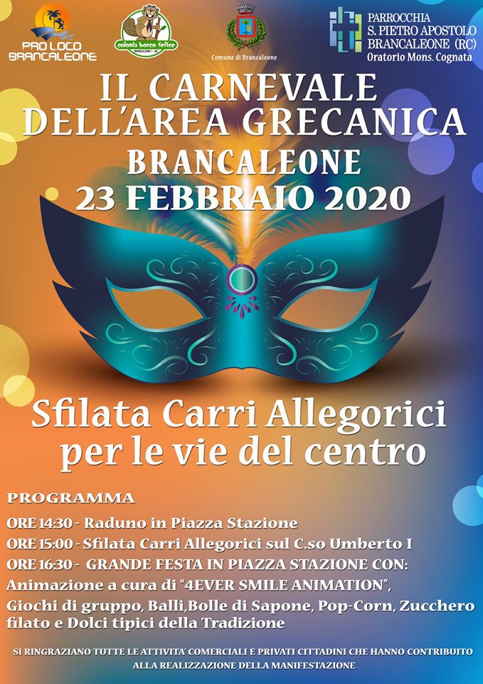 carnevale dell'area grecanica