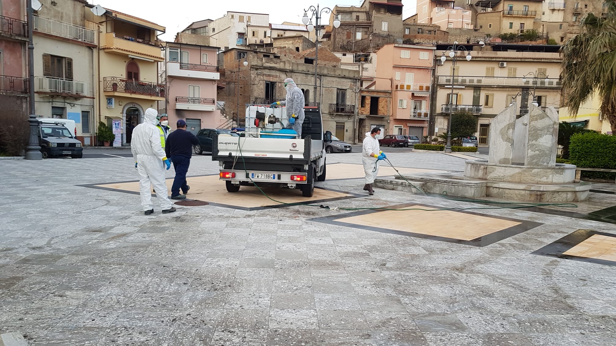 intervento Piazza del Borgo - Motta San Giovanni