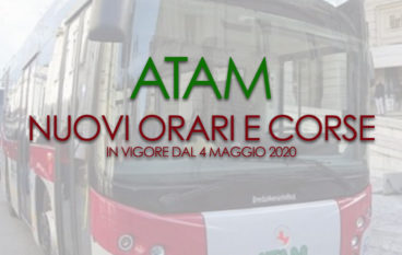 ATAM Reggio Calabria, nuovi orari e corse dal 4 Maggio 2020