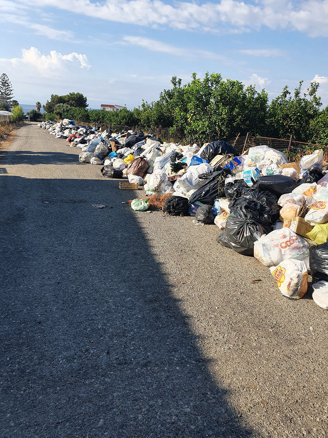 Emergenza Rifiuti Marina di San Lorenzo