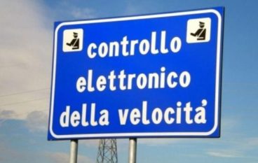 Controllo elettronico della velocitá sulla SS106 a Melito Porto Salvo