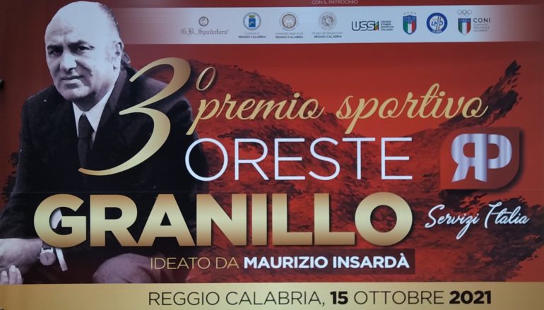 Terza edizione del premio sportivo Oreste Granillo: L’intervista