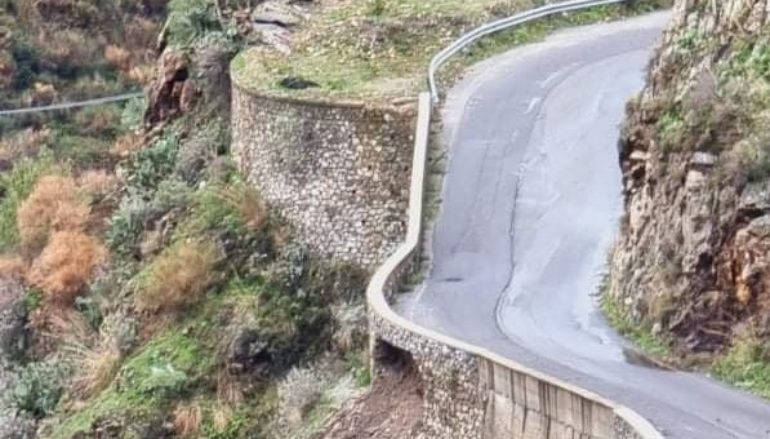 Gravi rischi idrogeologici sulla strada provinciale Sant’Elia-Fossato