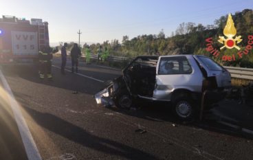 Melicucco, incidente tra due auto sulla Jonio-Tirreno: un morto e tre feriti
