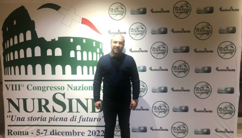 Vincenzo Marrari eletto nel direttivo nazionale sindacato NurSind