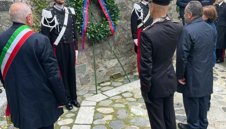 San Giorgio Morgeto, 63° morte del carabiniere Camarda