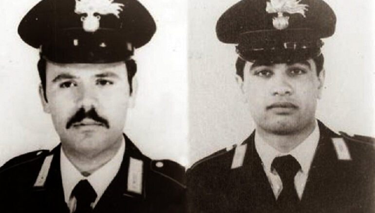Carabinieri Antonino Fava e Vincenzo Garofalo 29° anniversario