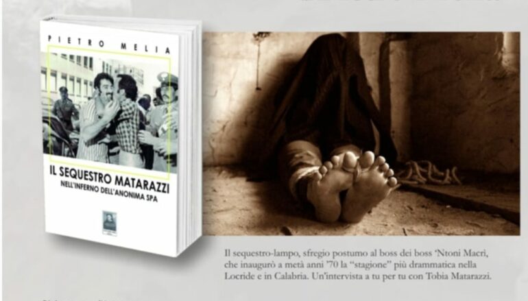 Bovalino, presentazone libro sul Sequestro Matarazzi