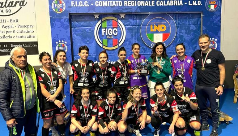Calcio a 5 femminile, Sangiovannese vince Coppa Italia Calabria