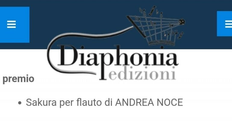 Andrea Noce ha vinto Concorso di Composizione “Flute&Clarinet”