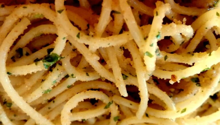 Spaghetti della quaresima alla calabrese. Ricette Ntacalabria