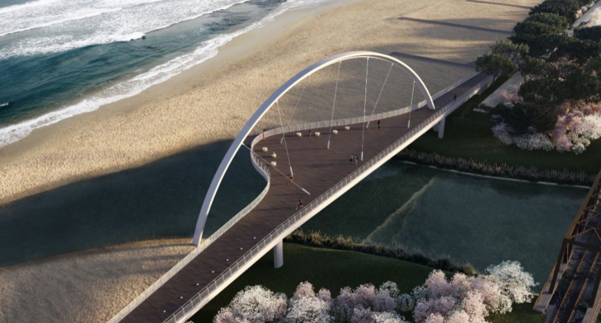 ponte che verrà realizzato tra Locri e Siderno per collegare i lungomari