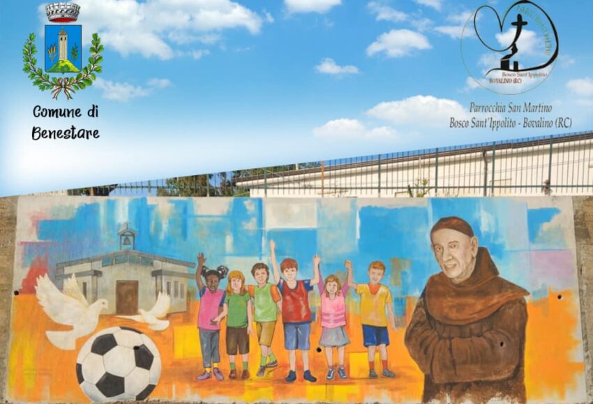 benestare murales Padre Donato