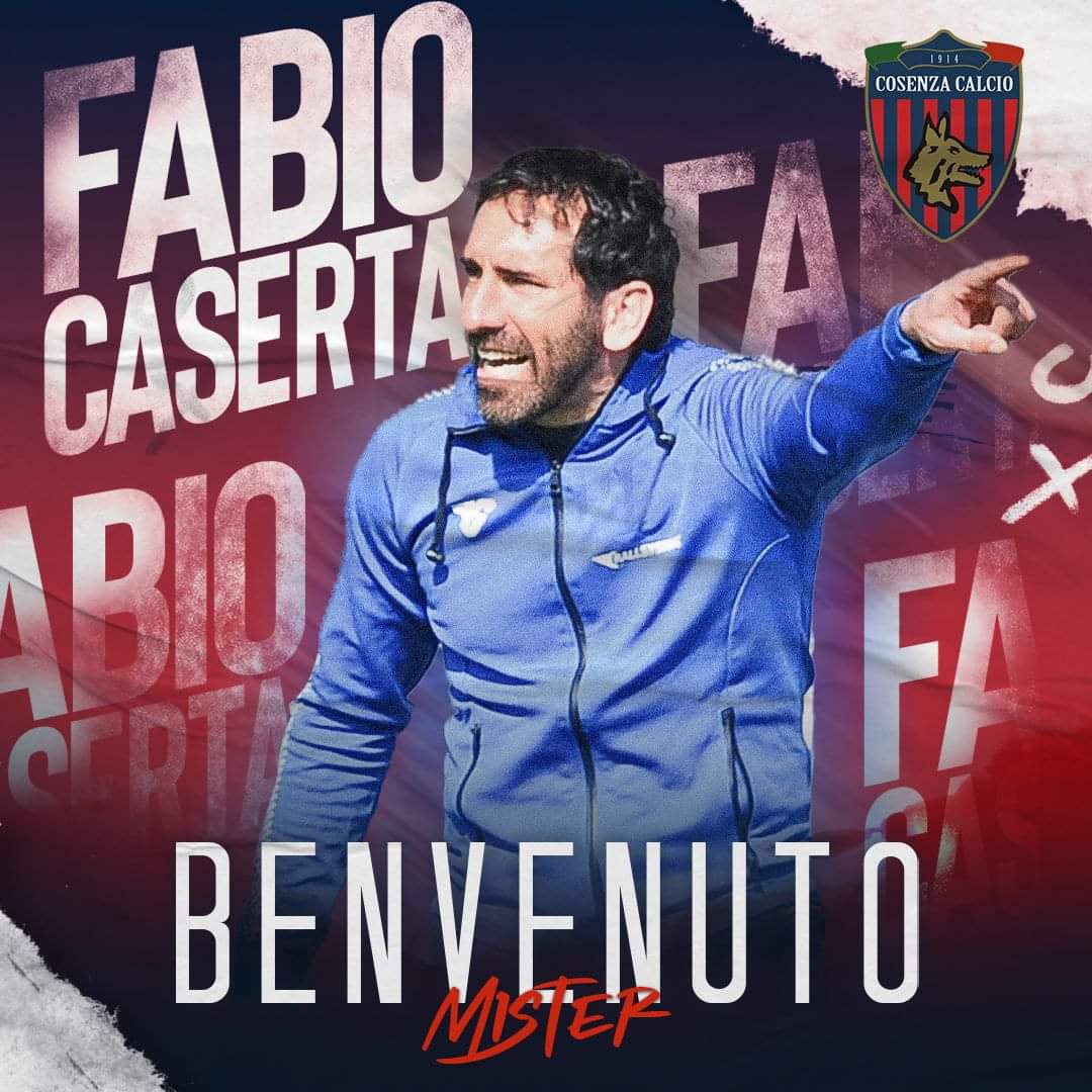 Fabio Caserta nuovo allenatore del Cosenza