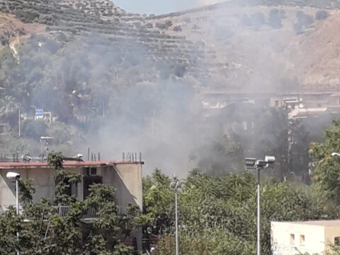 incendio melito porto salvo