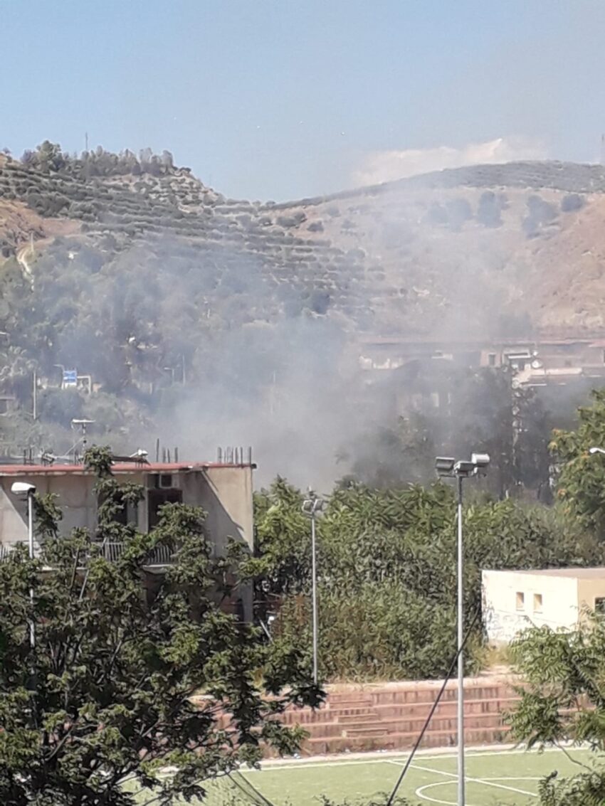 incendio melito porto salvo