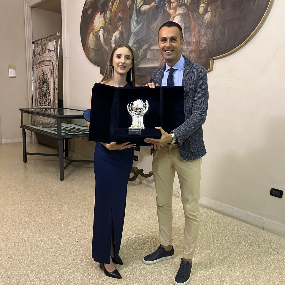 Margherita Pittella, miglior arbitro del campionato di Eccellenza
