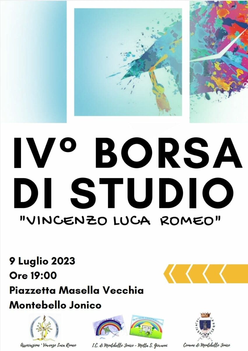 borsa di studio masella