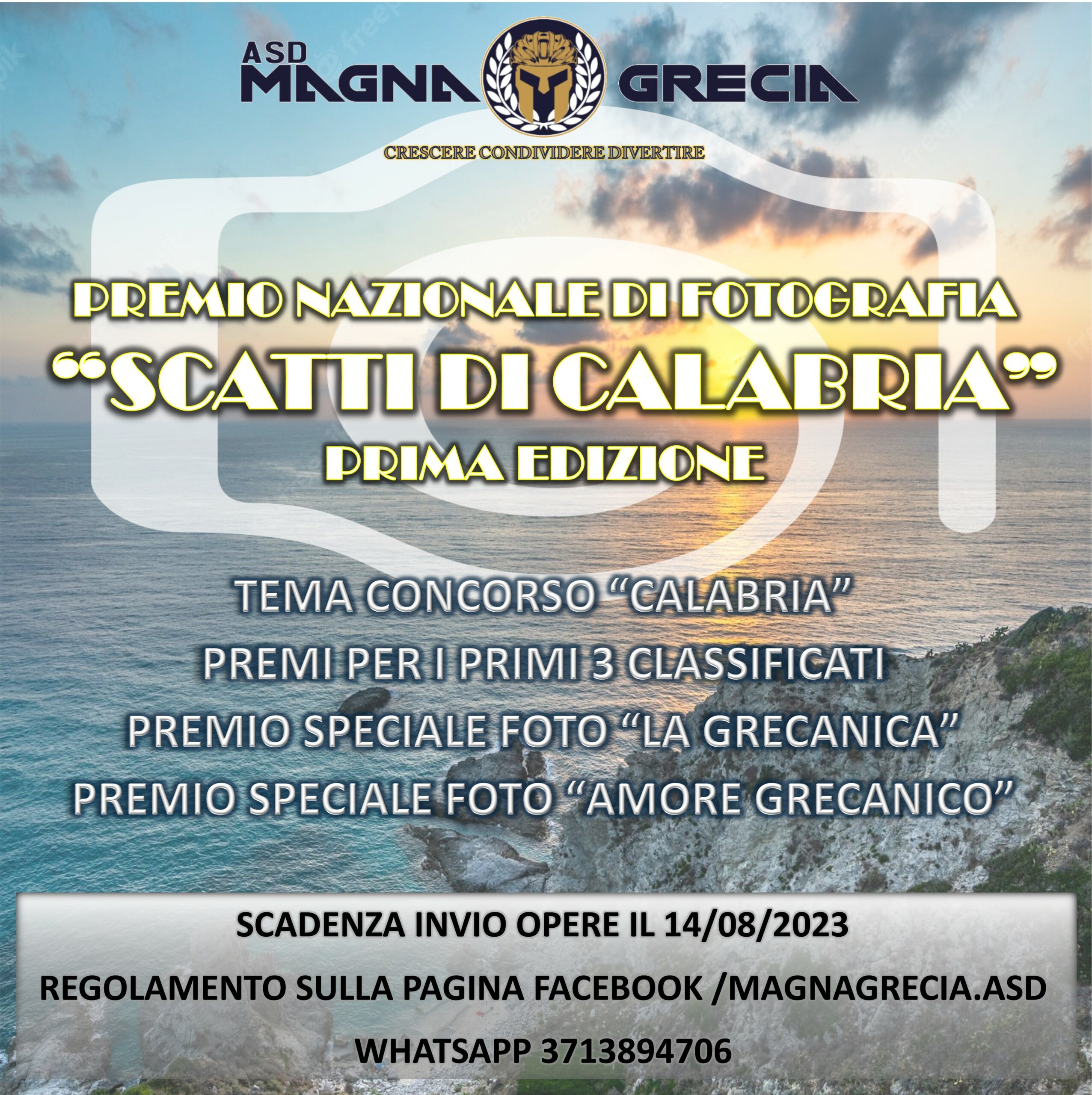 Prima edizione Premio Nazionale di Fotografia “Scatti di Calabria”