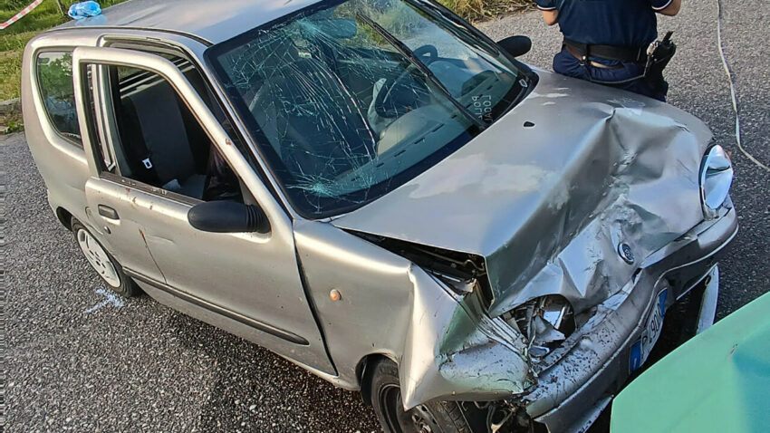 incidente stradale cataforio