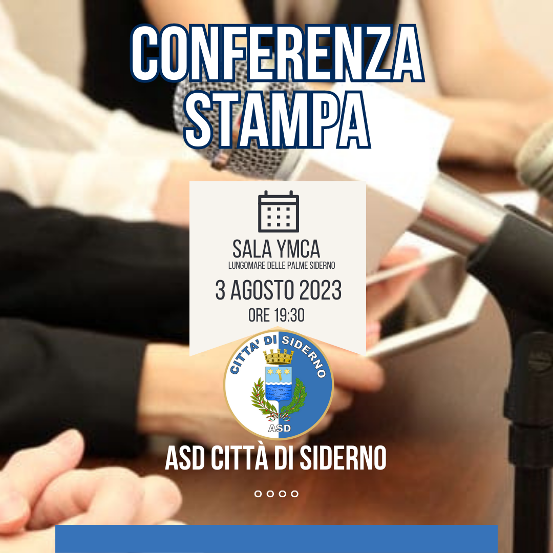 ASD Città di Siderno si presenta in conferenza stampa