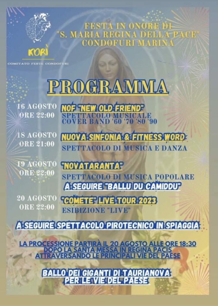 festa condofuri 2023