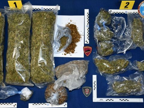 sequestro laboratorio marijuana Cosenza