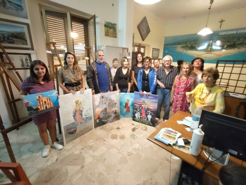 mostra di pittura a Siderno