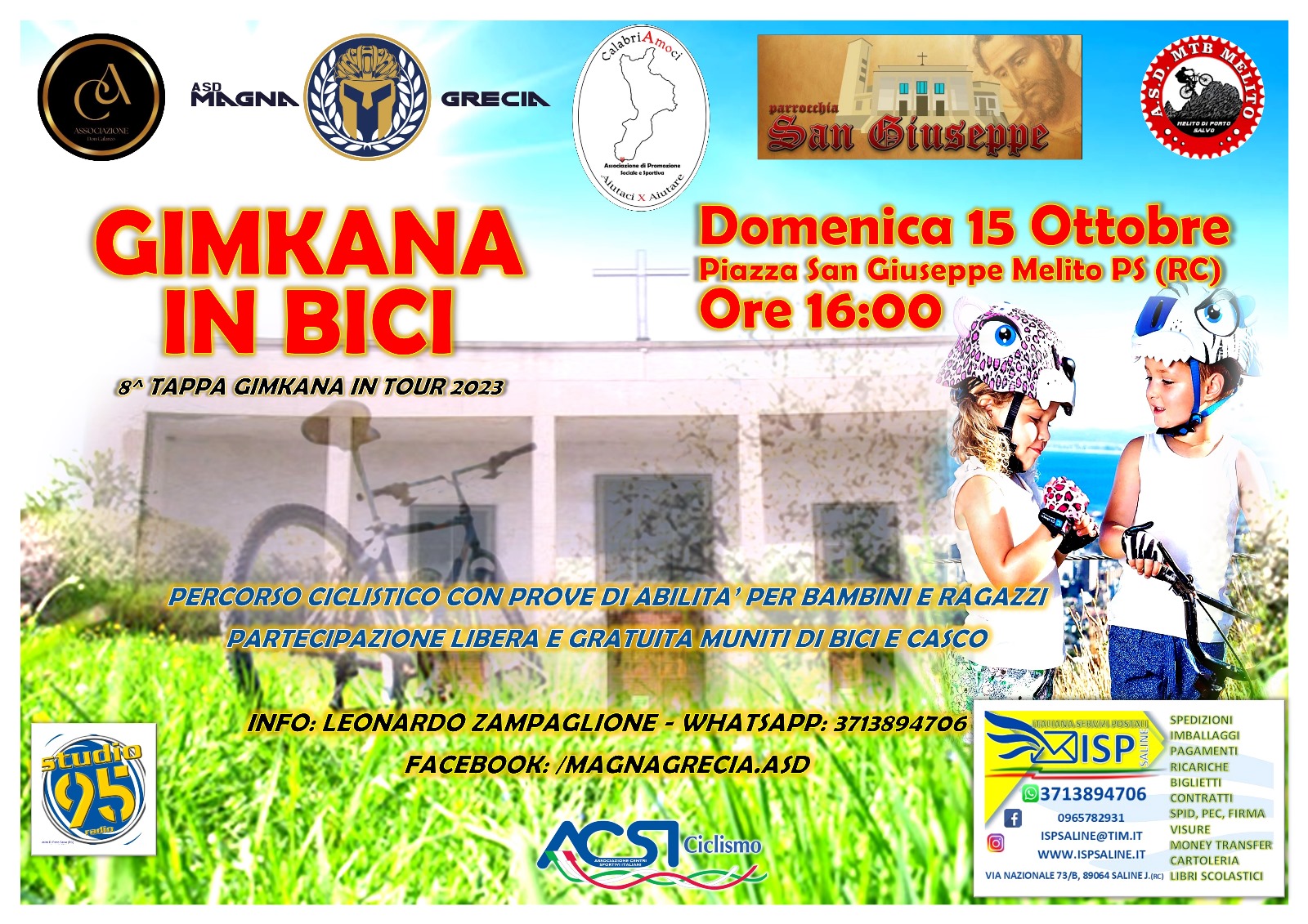 Melito PS: Gimkana in Bici