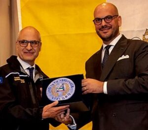 l Capo dipartimento Protezione Civile dott. Curcio e il dott. Fesicini