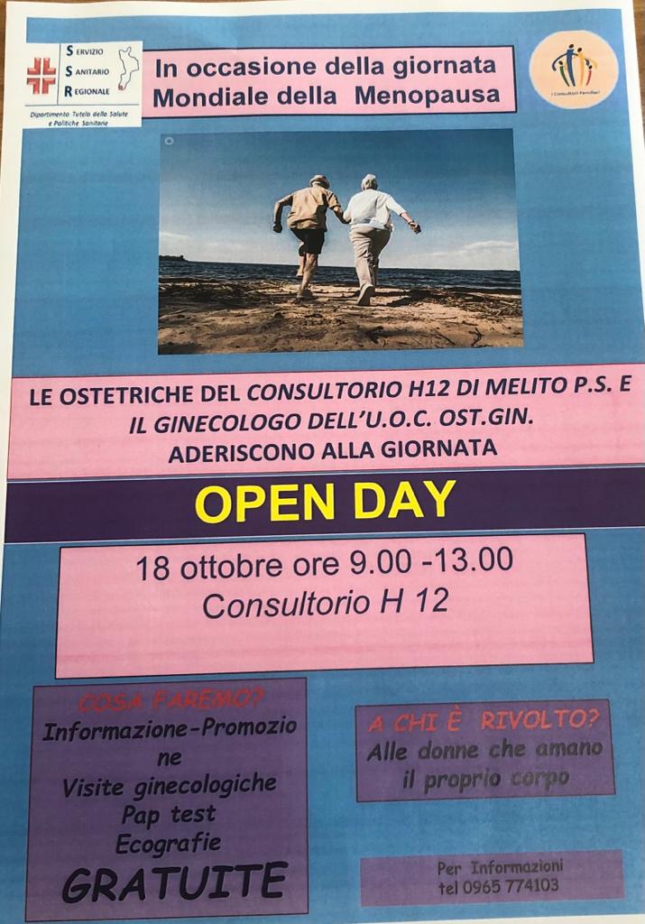 open day melito porto salvo