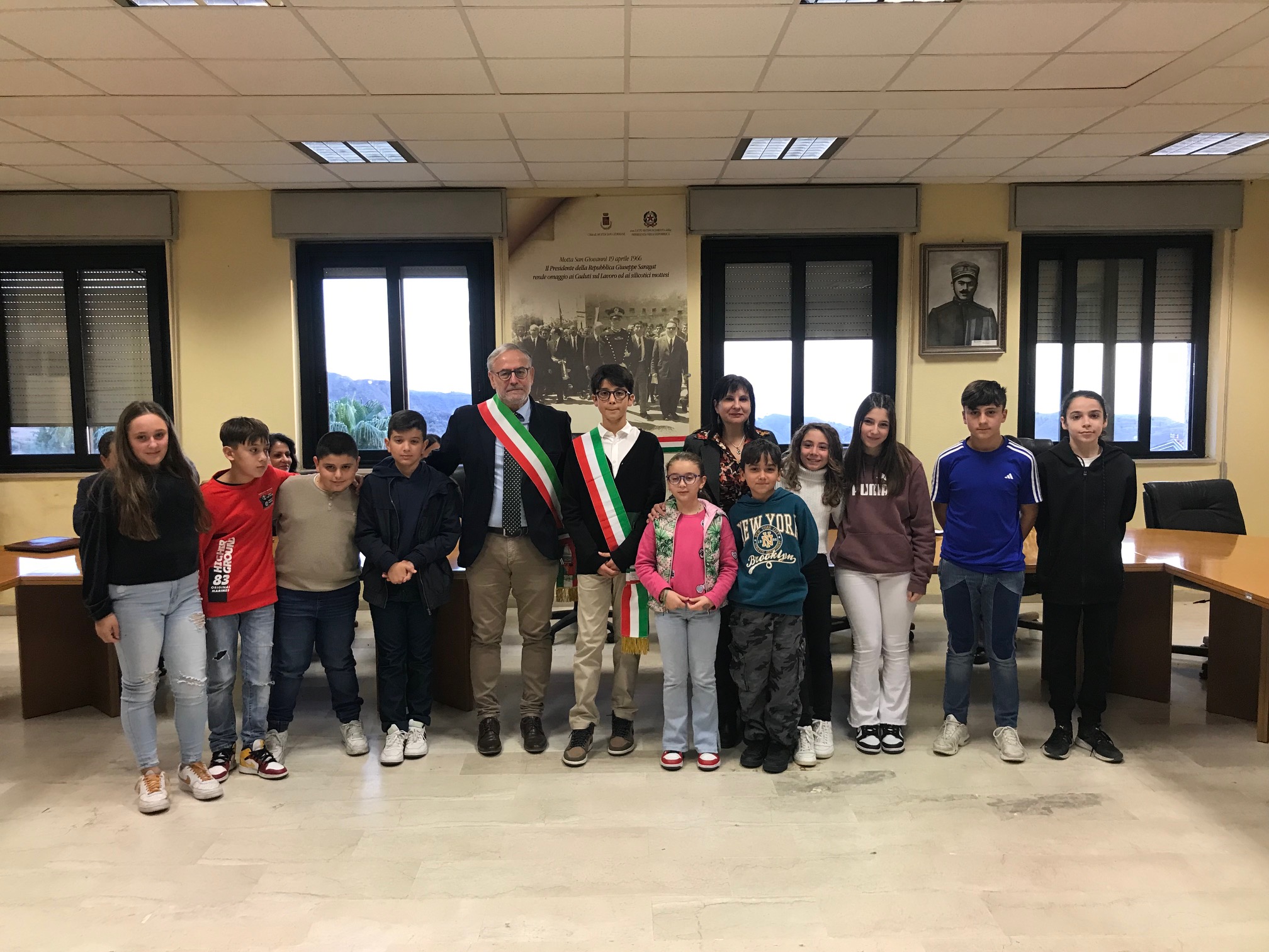 A Motta San Giovanni baby sindaco e consiglio comunale