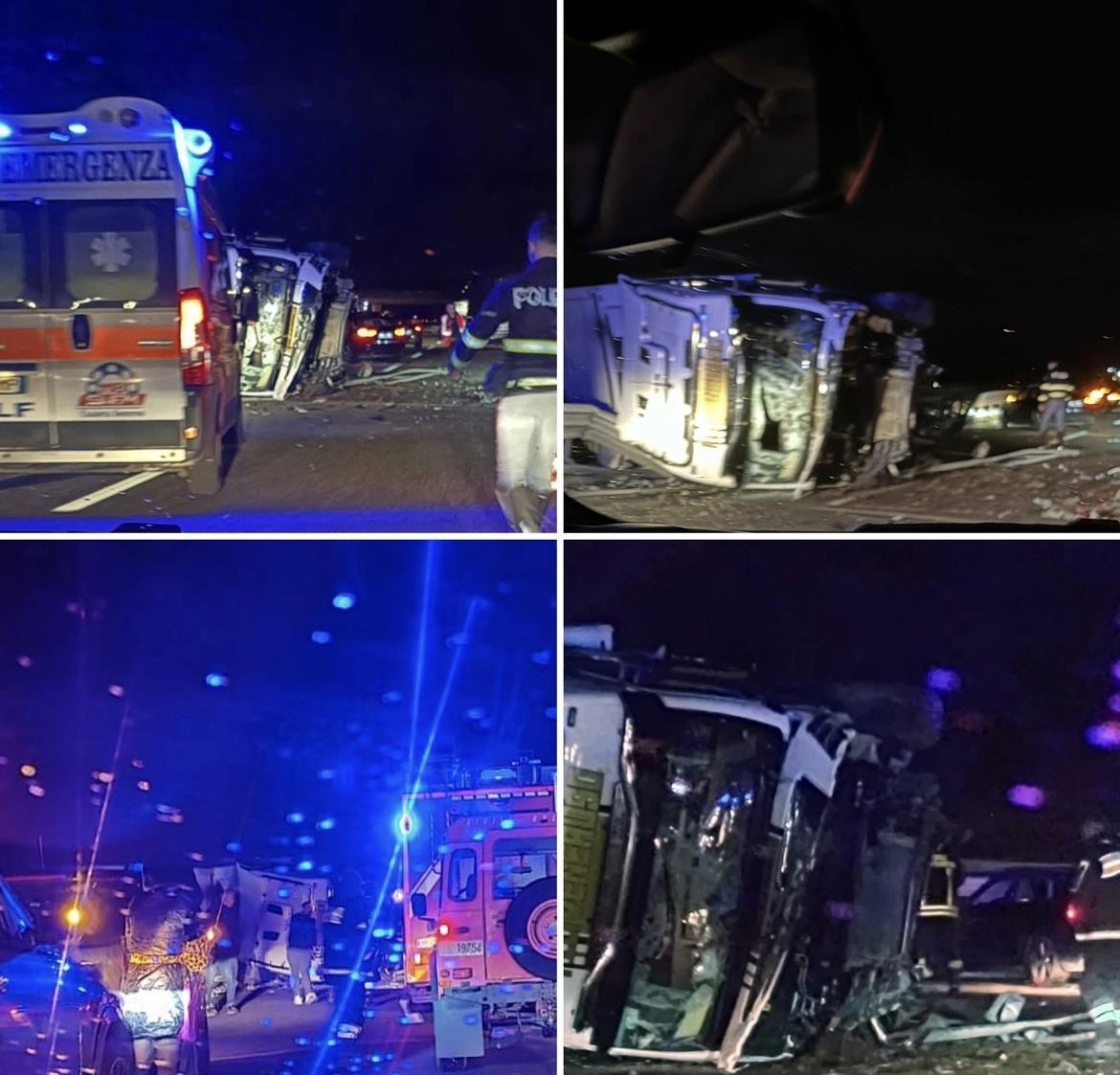 Incidente sulla A2 autostrada del Mediterraneo