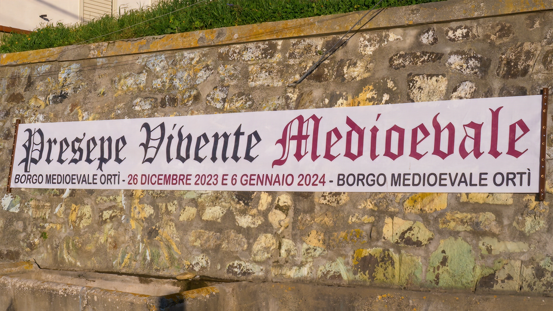 Ortì, successo del “Presepe vivente medioevale”