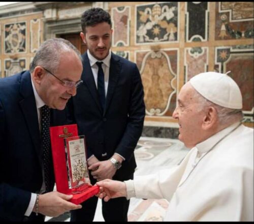 Papa Francesco Michele Affidato