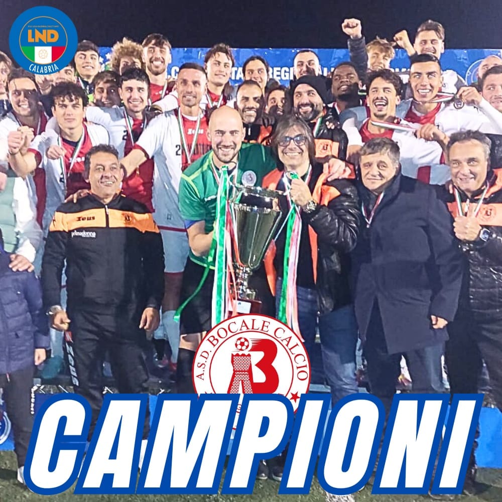 Bocale vittoria Coppa Italia