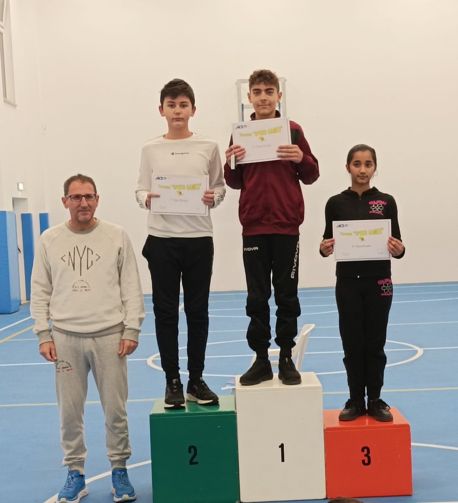 Torneo “SPEED GAMES” disputatosi Giovedi 21 Dicembre a Siderno