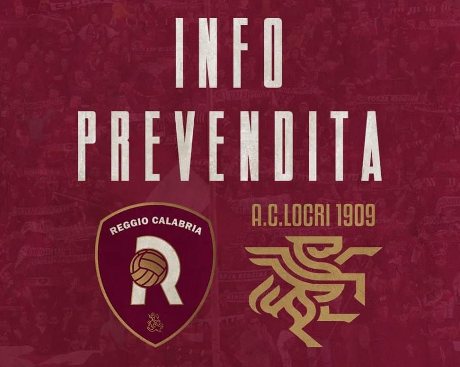 Verso LFA Reggio Calabria-Locri: partita la prevendita dei tagliandi