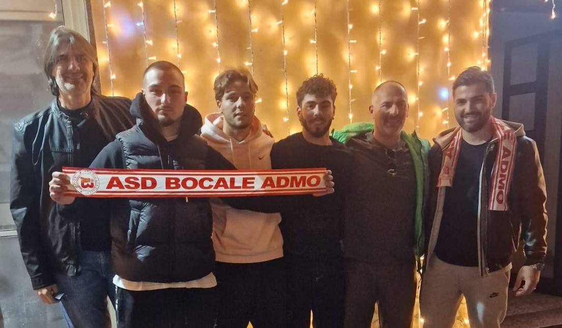 Bocale ADMO, in biancorosso tre nuovi calciatori