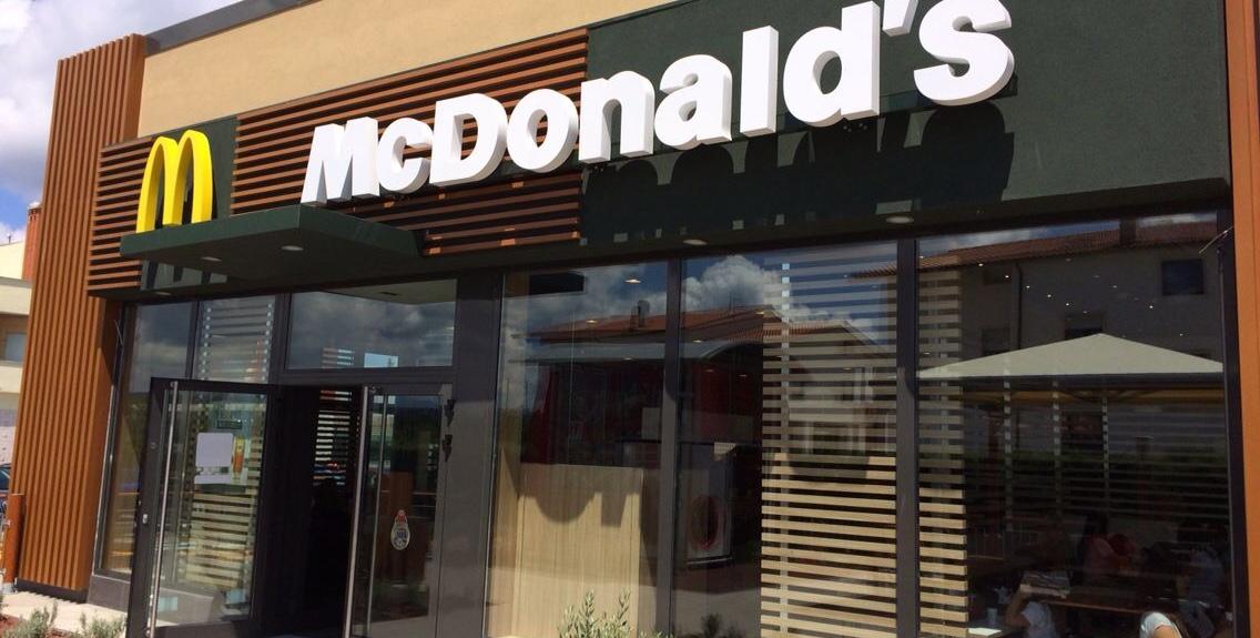 Una colonna senza fine da McDonald’s
